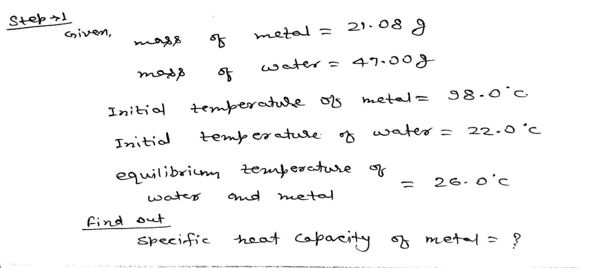 Chemistry homework question answer, step 1, image 1